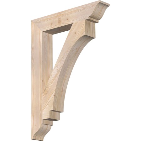 Ekena Millwork Imperial Traditional Smooth Bracket, Douglas Fir, 5 1/2"W x 32"D x 44"H BKT06X32X44IMP01SDF